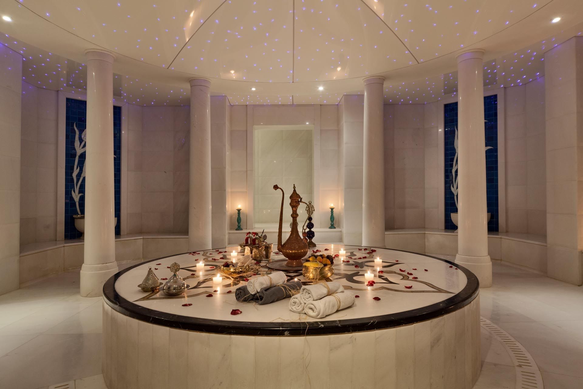 Splendid interior in Safira Spa at CVK Park Bosphorus Hotel