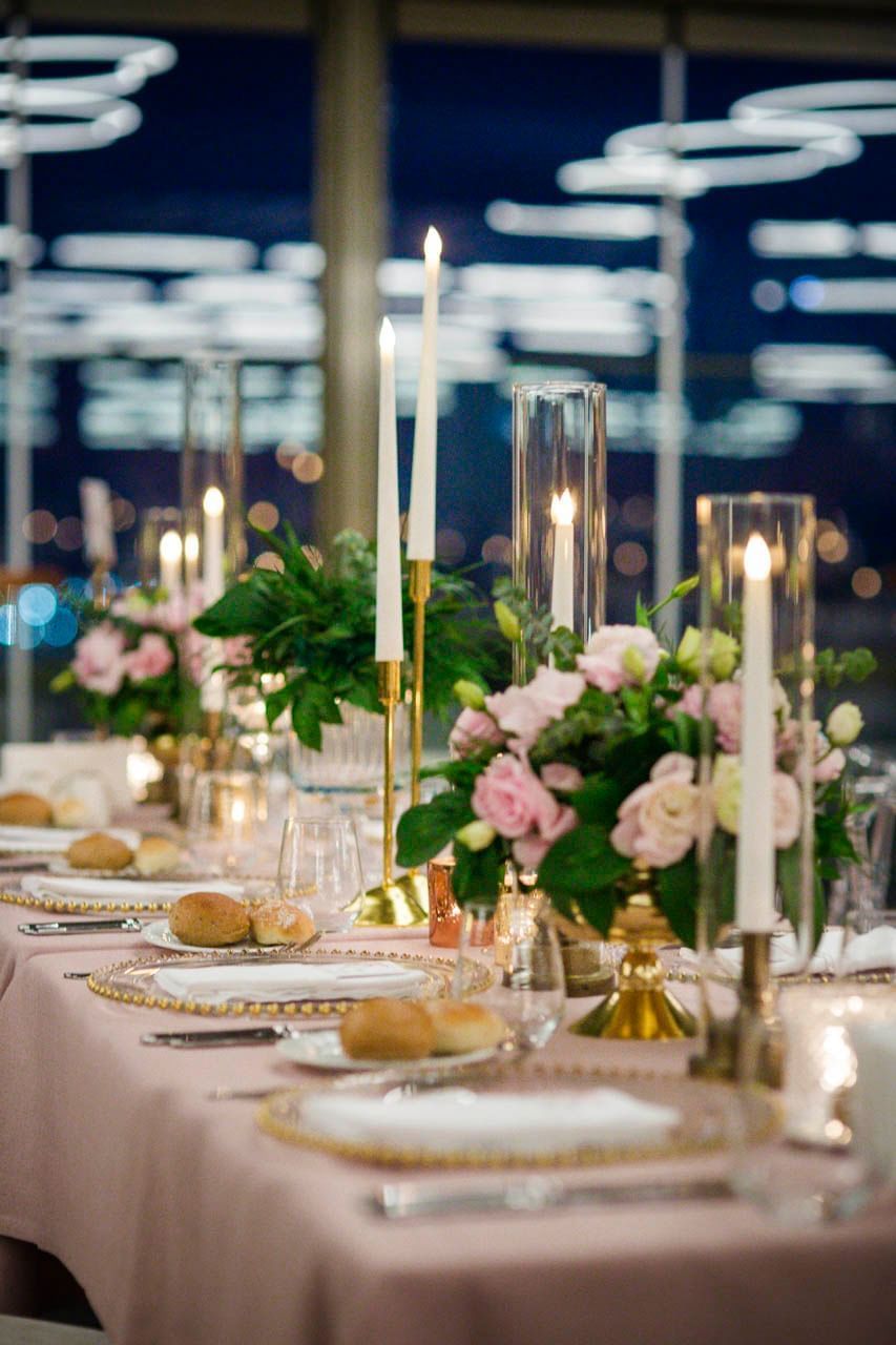 Décorations de table au Bosphorus Terrace au CVK Park Bosphorus Hotel