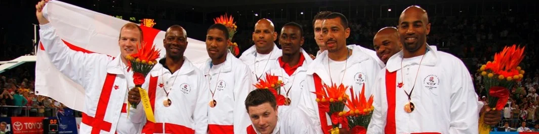 Basketball England Banner