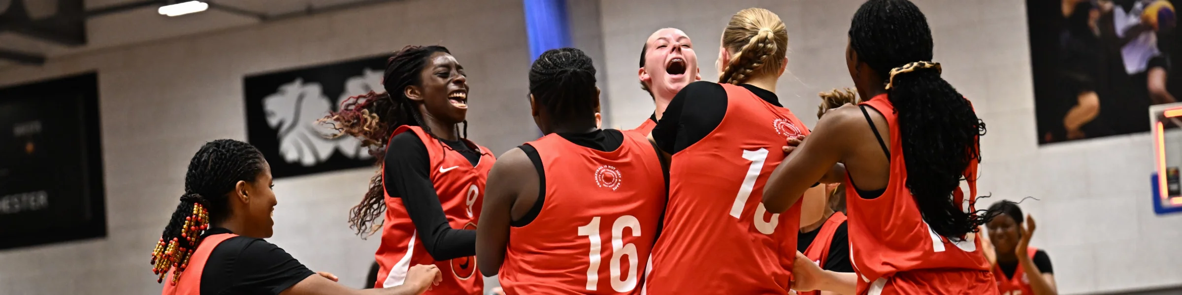 Basketball England Banner