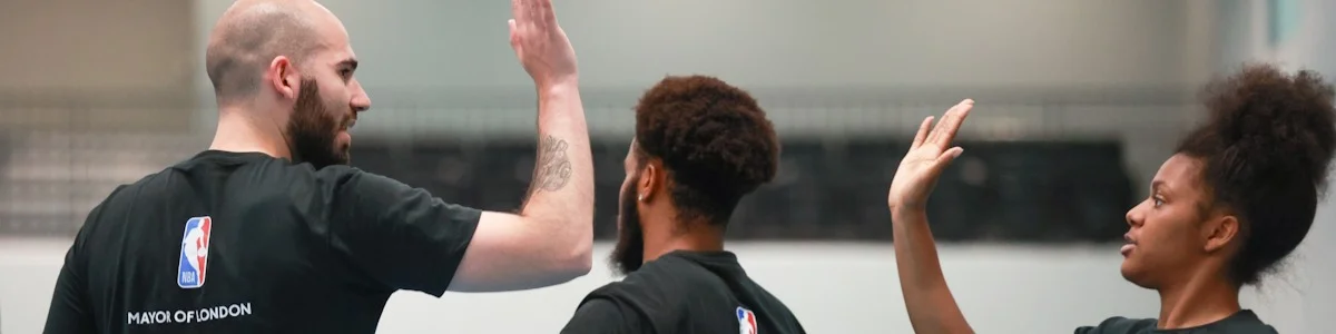 Basketball England Banner