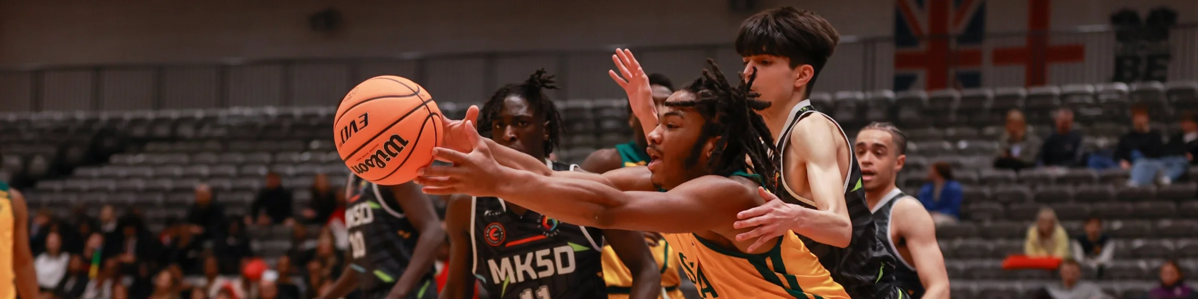 Basketball England Banner