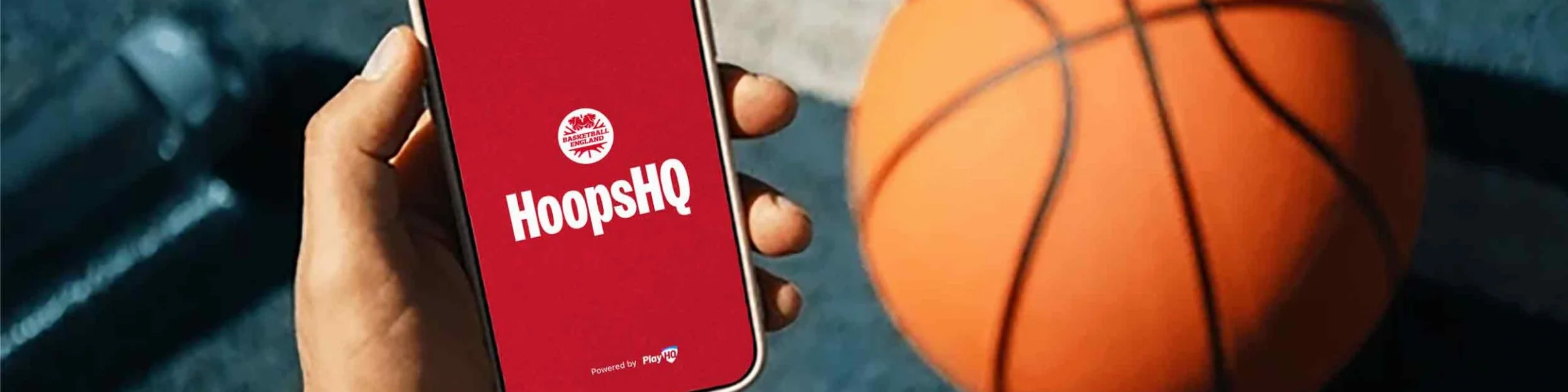 Basketball England Banner